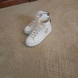 Valentino White Canvas Shoes